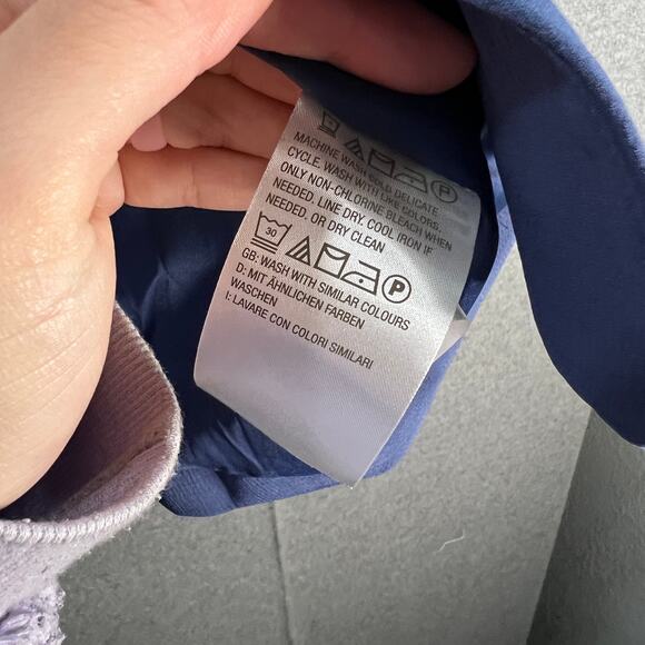 Candace Cameron Bure Regular Blazer Velvet Blue Size Medium - Picture 8 of 9